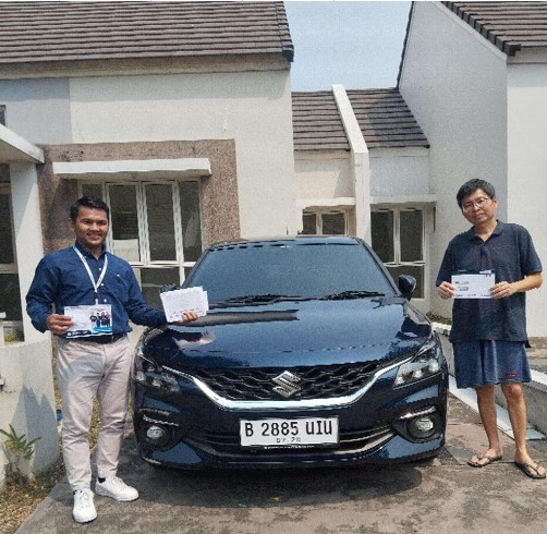 Serah Terima Unit Suzuki Baleno
