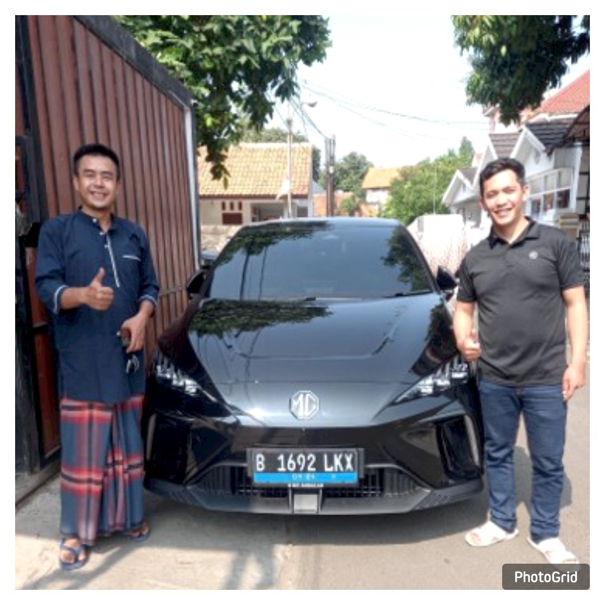 serah terima  unit MG 4 EV  ismart