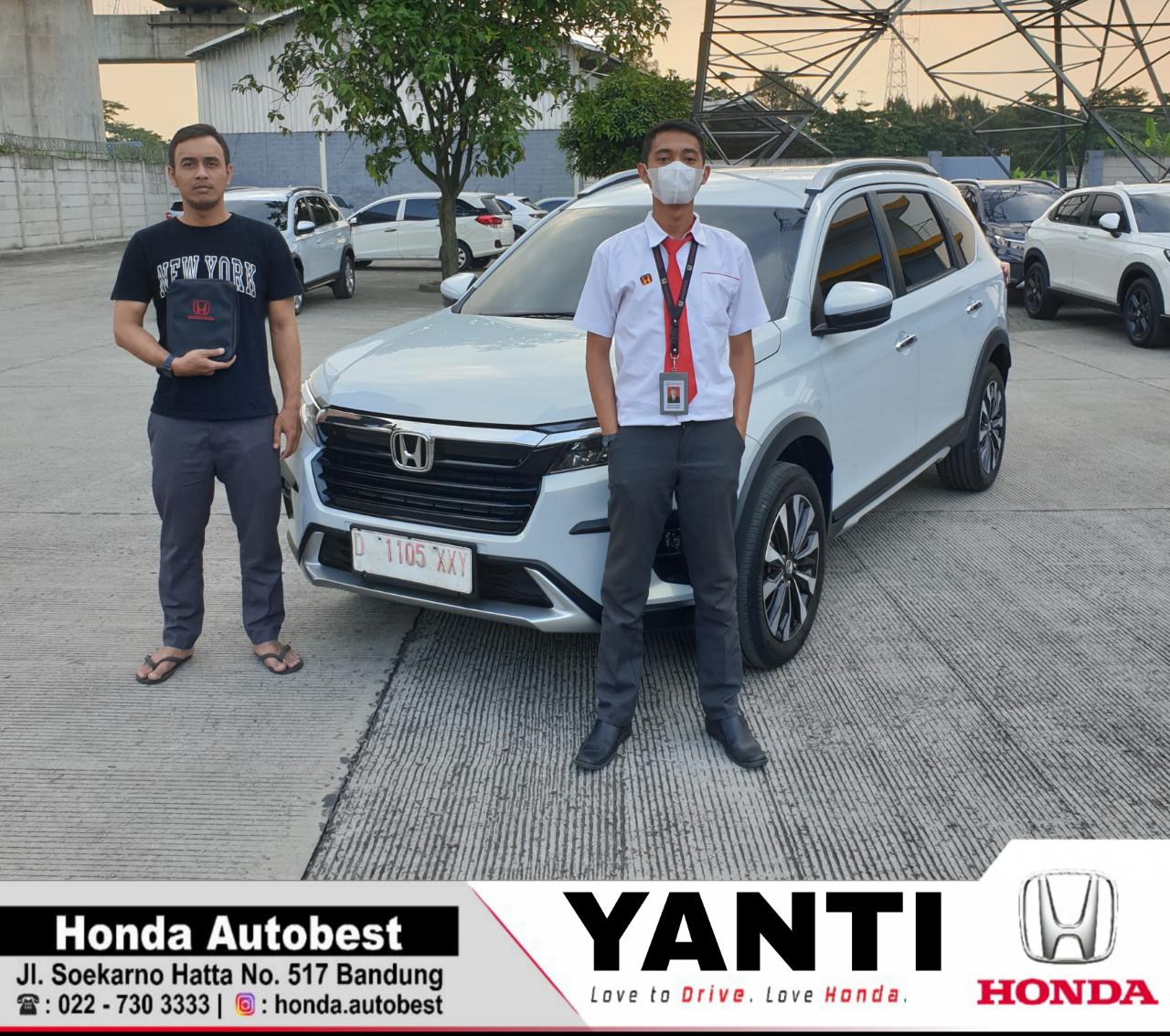 Moment delivery Honda BRV Brestige 