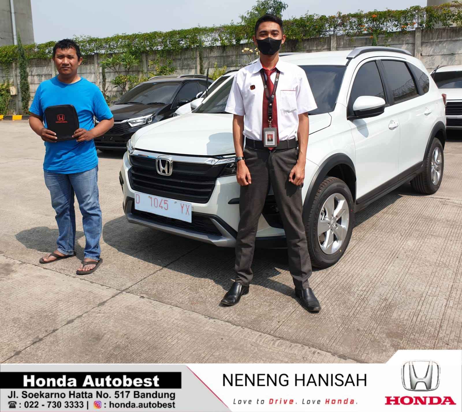 Delivery Mobil BRV E CVT