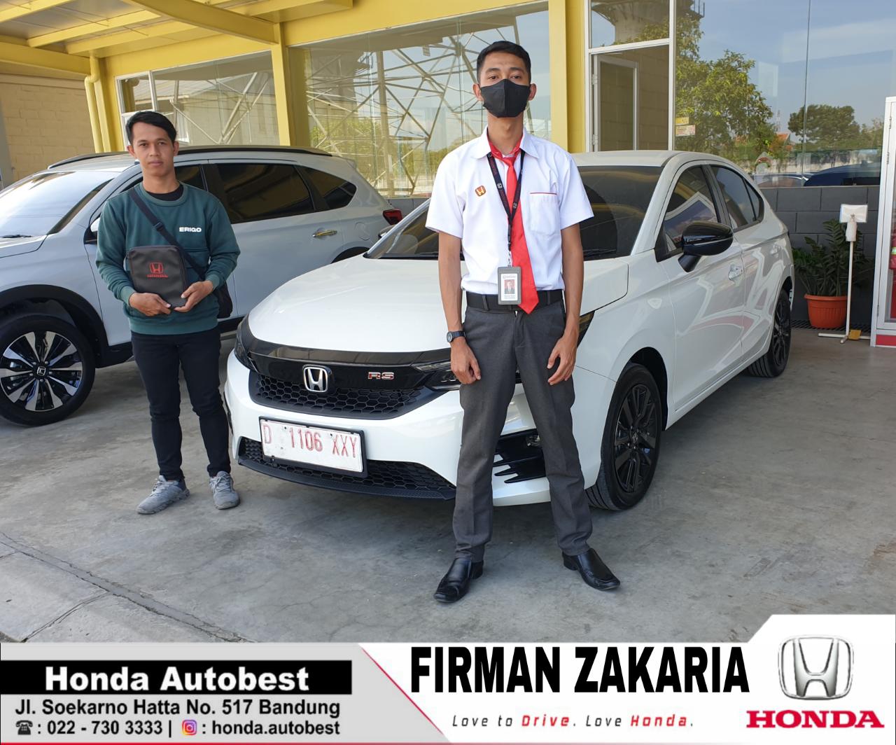 Delivery Mobil Brio RS CVT