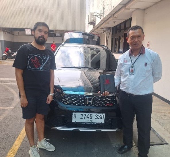 Serah terima honda  wrv rs 