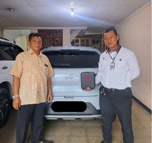 Serah terima honda wrv rs 1