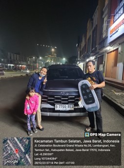 Serah terima unit Hyundai Stargazer