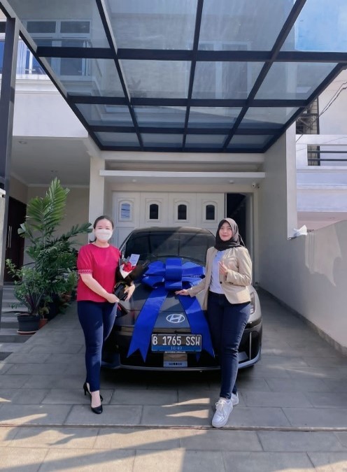 Serah Terima Unit Hyundai ioniq