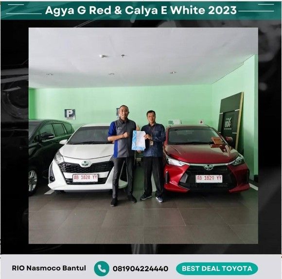 Agya G Red & Calya E White