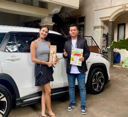 Serah Terima Unit Toyota Cross