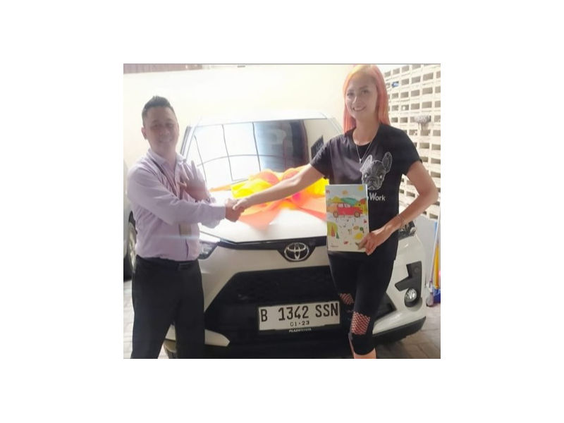 Serah Terima Unit Toyota Raize