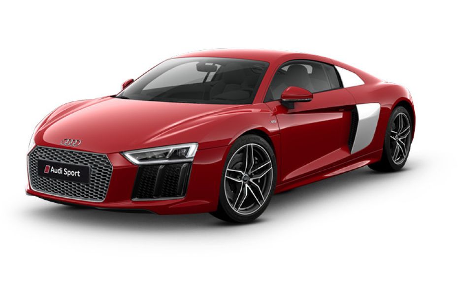 Audi r8 2016 red