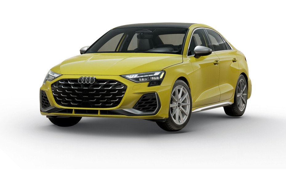 Audi S3 Python Yellow Metallic Audi S3 Python Yellow Metallic