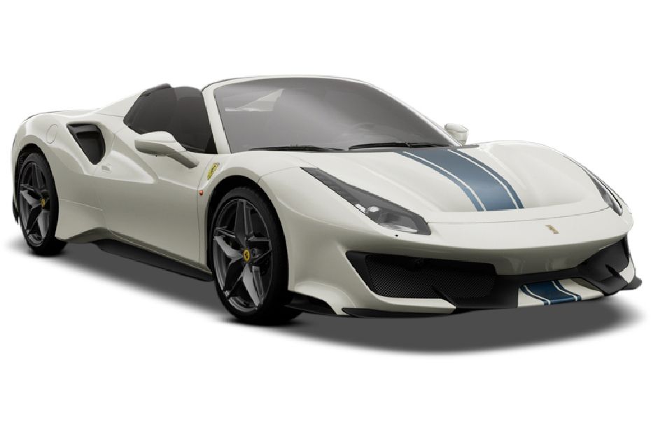 Ferrari 488 Pista Spider White
