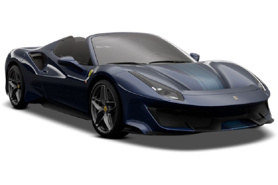 Ferrari 488 Pista Spider Blue