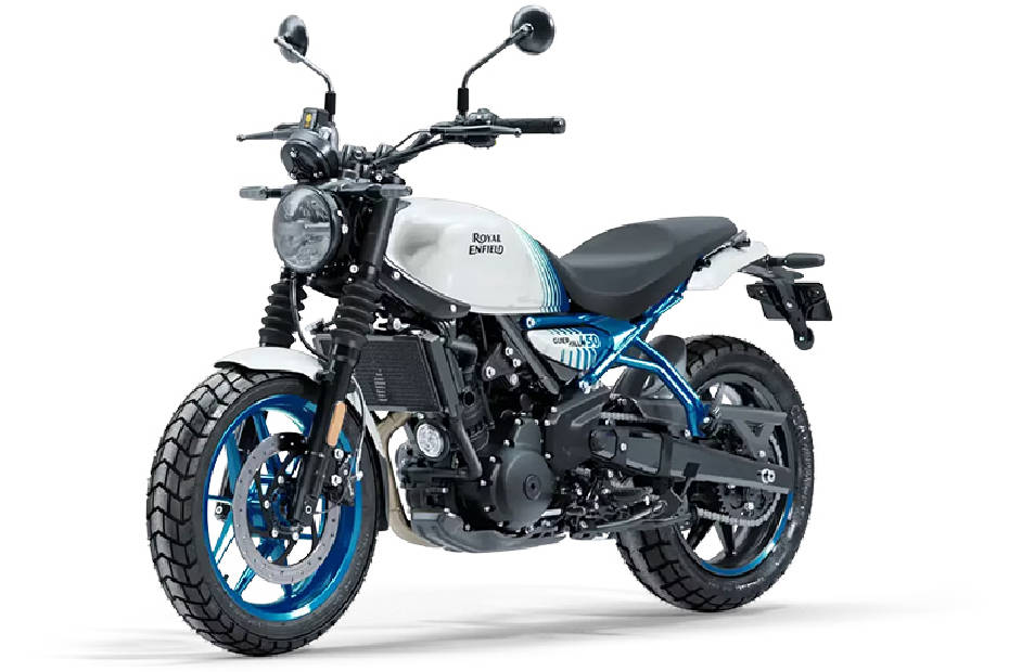 Royal Enfield Guerrilla 450 Brava Blue Royal Enfield Guerrilla 450 Brava Blue