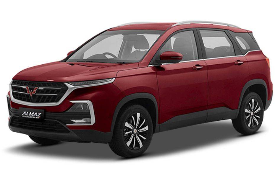 Wuling Almaz Carnelian Red Wuling Almaz Carnelian Red