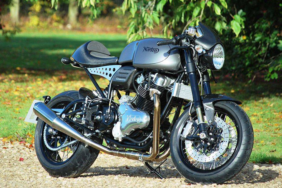 Norton Dominator Titanium Grey with Black Pinstripe Norton Dominator Titanium Grey with Black Pinstripe