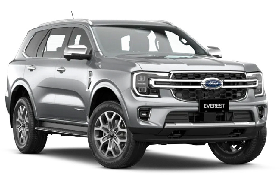 Ford Everest Aluminium Metallic Ford Everest Aluminium Metallic
