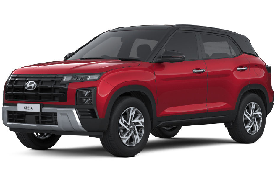 Hyundai Creta Dragon Red Pearl With Black Roof Hyundai Creta Dragon Red Pearl With Black Roof