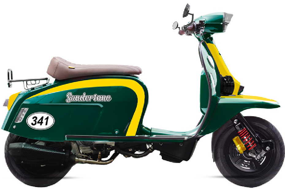 Scomadi Turismo Technica 200W Green Scomadi Turismo Technica 200W Green