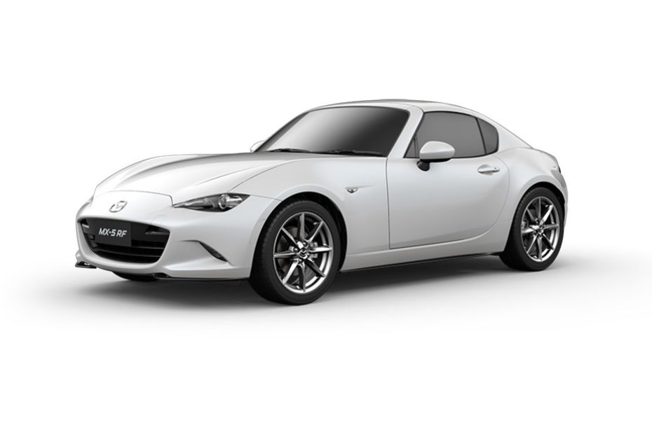 Mazda MX 5 RF Snowflake White Pearl Mazda MX 5 RF Snowflake White Pearl