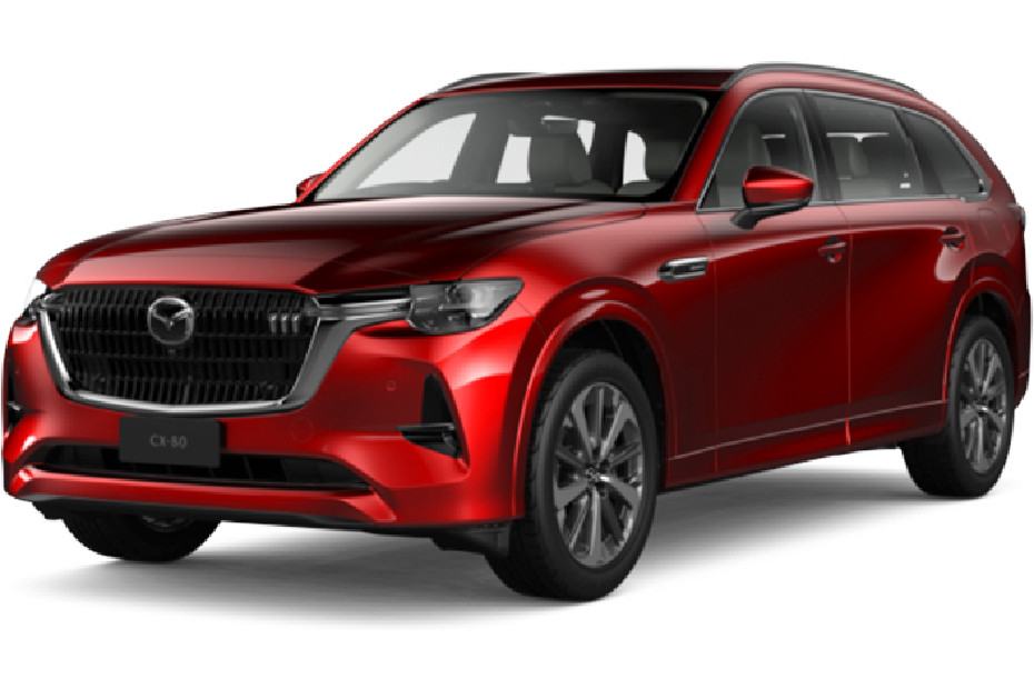 Mazda CX-80 Soul Red Crystal Mazda CX-80 Soul Red Crystal