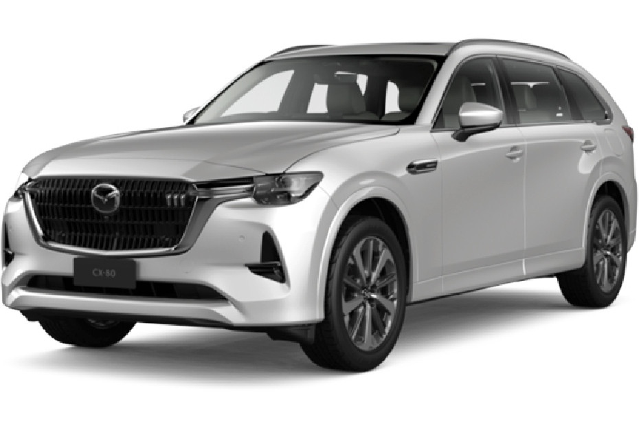 Mazda CX-80 Rhodium White Metallic Mazda CX-80 Rhodium White Metallic