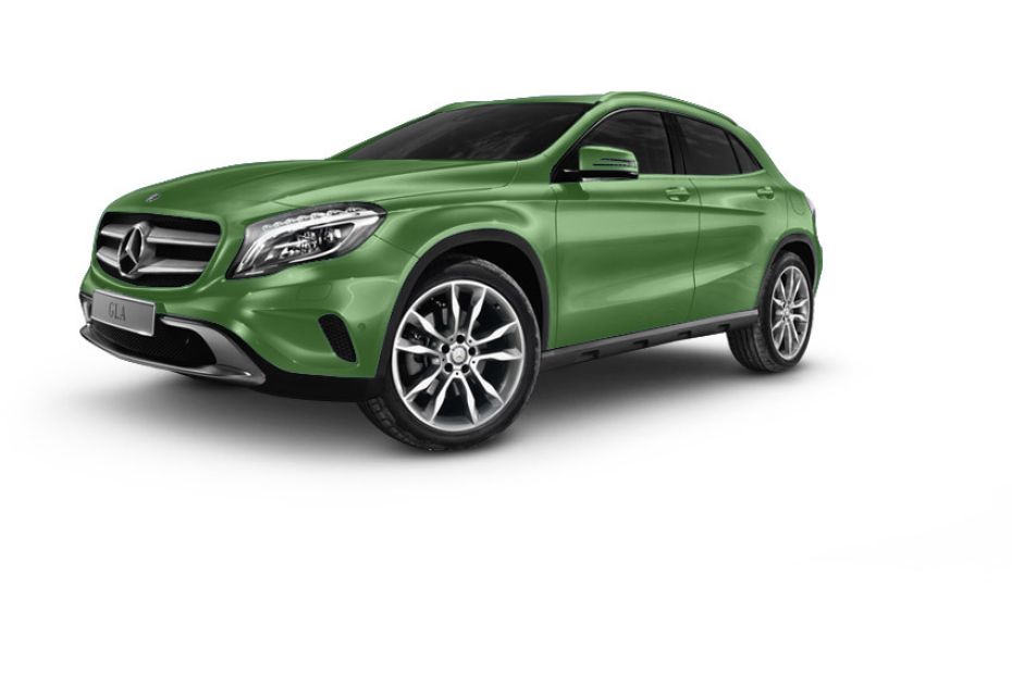 Mercedes Benz GLA Elbaite Green Metallic