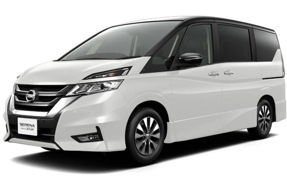 Nissan Serena White Black