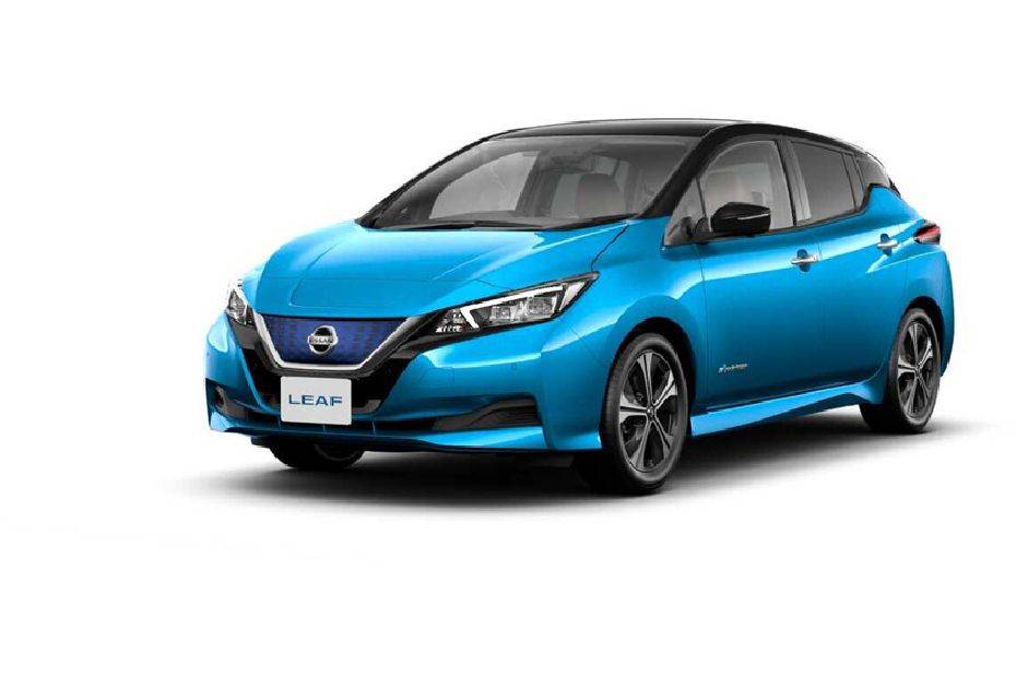 Nissan Leaf Night Blue With Black Roof Nissan Leaf Night Blue With Black Roof