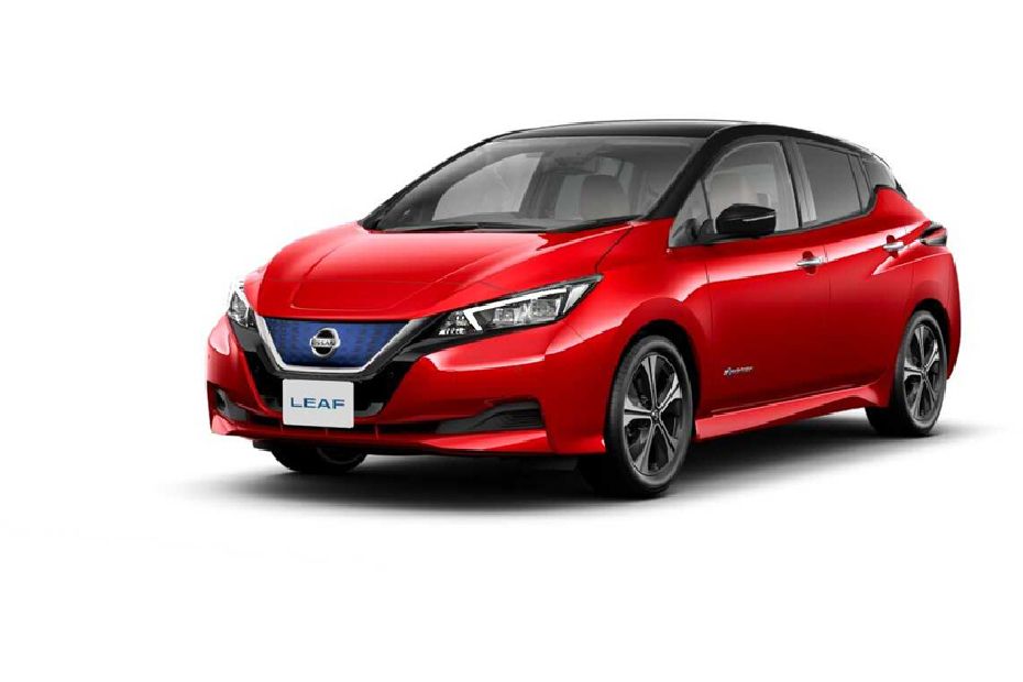 Nissan Leaf Radiant Red With Black Roof Nissan Leaf Radiant Red With Black Roof