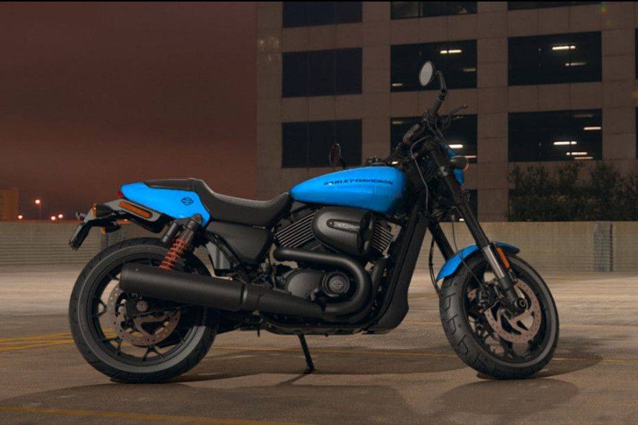 Harley Davidson Street Rod Electric Blue Harley Davidson Street Rod Electric Blue