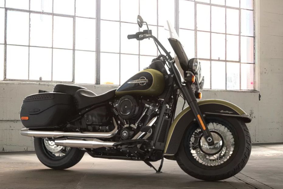 Harley Davidson Heritage Classic Olive Gold Harley Davidson Heritage Classic Olive Gold