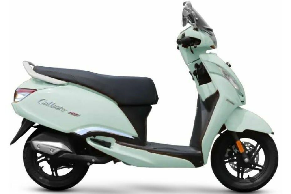 TVS Callisto 125 Mint Green TVS Callisto 125 Mint Green