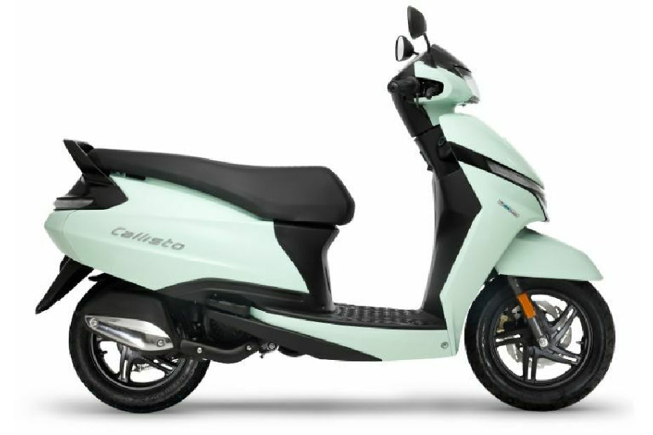 TVS Callisto 110 Mint Green TVS Callisto 110 Mint Green