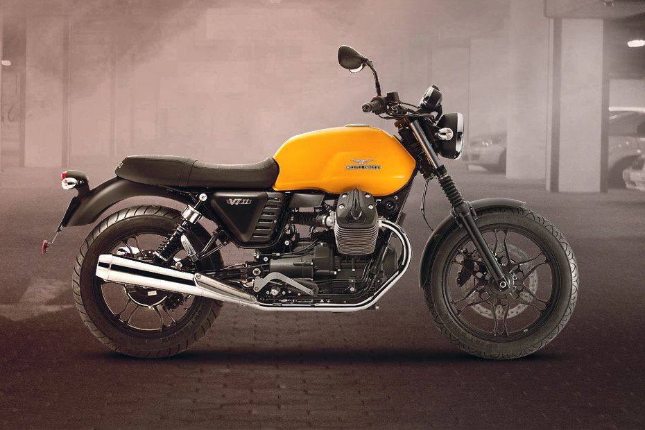 Moto Guzzi V7 II Stone Giallo Denso Moto Guzzi V7 II Stone Giallo Denso