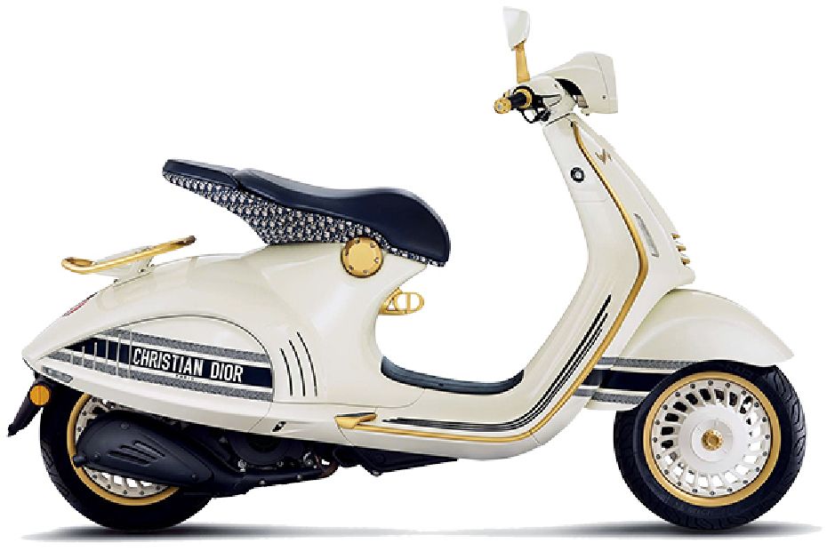 2 Wheelers by Glamour Auto Boutique on Instagram: Experience elegance and  style like never before with the Vespa 946 Christian Dior edition. This  iconic collaboration blends the timeless design of Vespa with