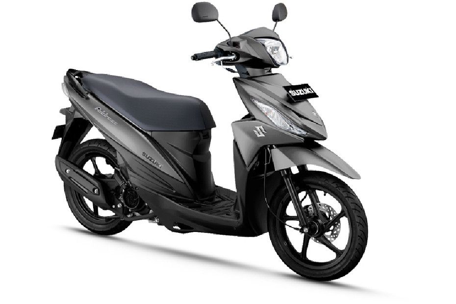 Suzuki Address Metallic Matte Fibroin Gray Lush Green