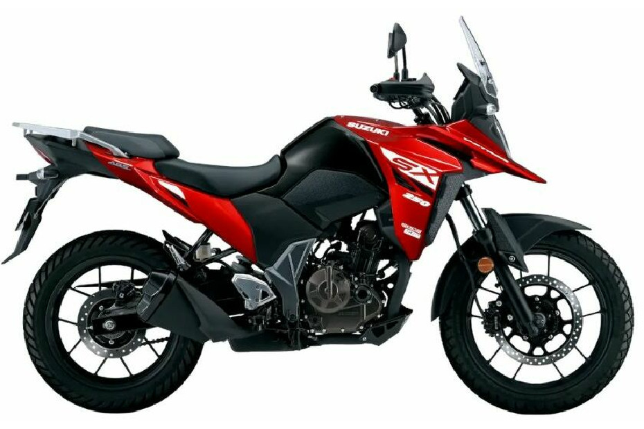 Suzuki V-Strom 250 SX Met Sonoma Red