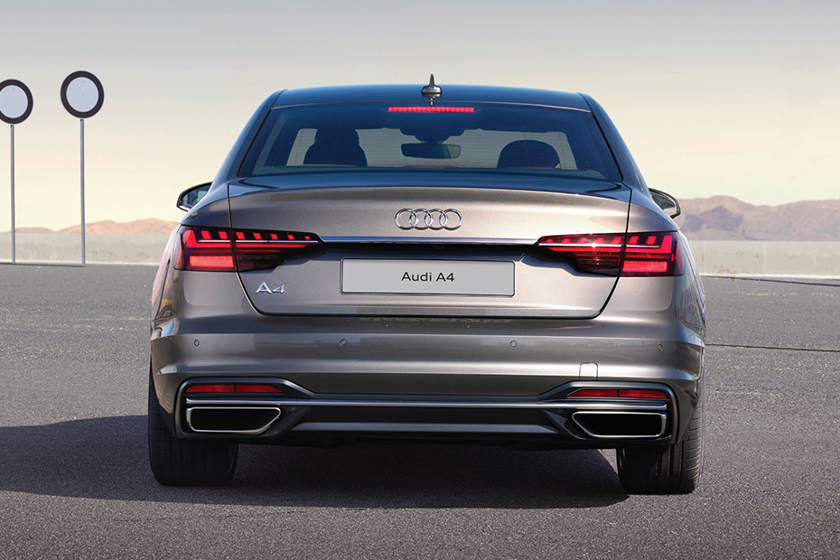 Audi A4 Full Rear View Full Rear View of Audi A4