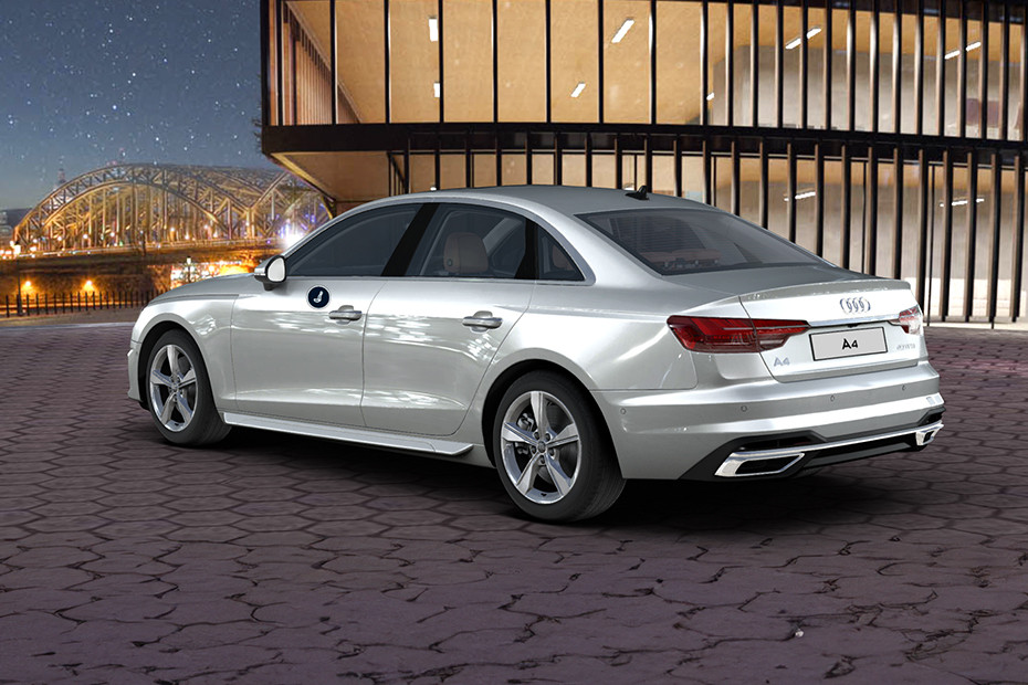 Audi A4 Rear Cross Side View Rear Cross Side View of Audi A4