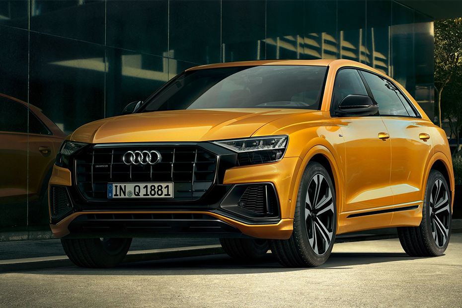 Audi Q8 Front Deep Low Angle View
