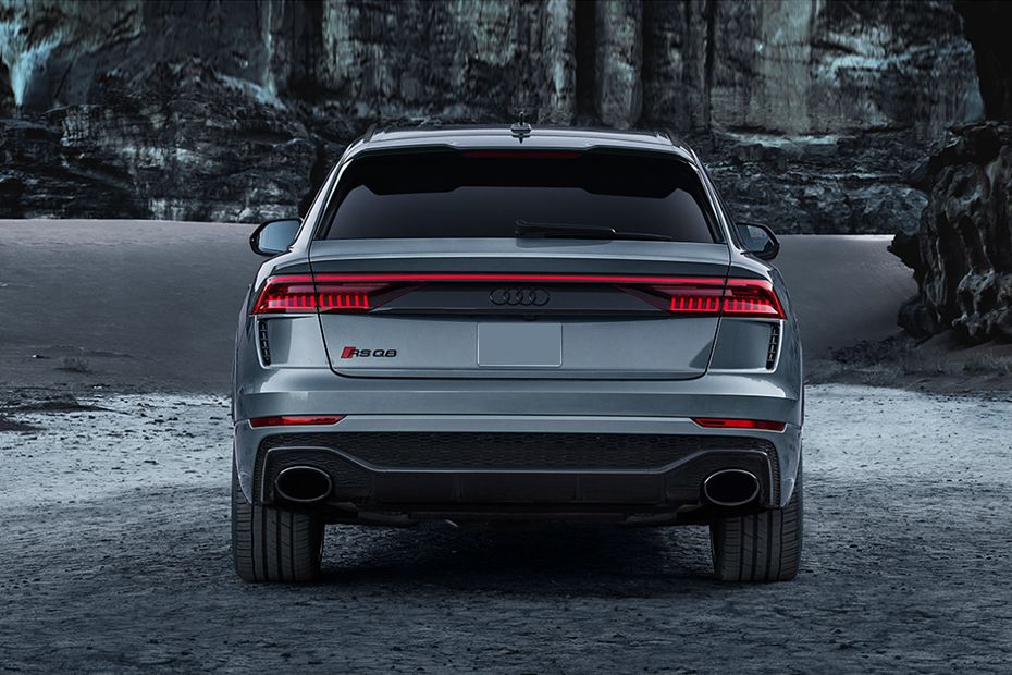 Audi Q8 RS Full Rear View Audi Q8 RS Full Rear View