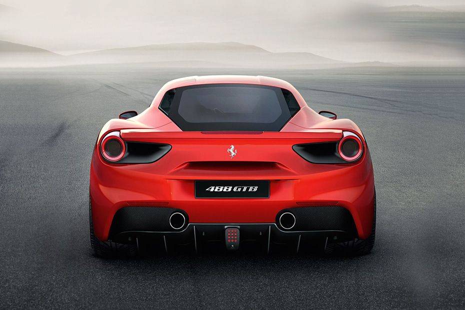 Tampak belakang 488 GTB Tampak belakang 488 GTB