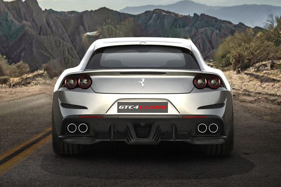 Full Rear View of Ferrari GTC4Lusso