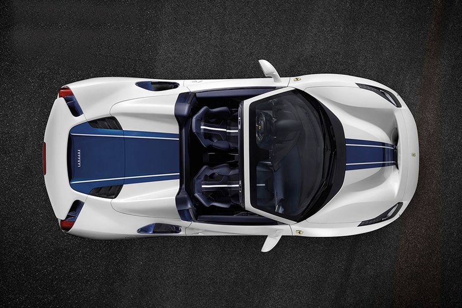 Tampak atas 488 Pista Spider