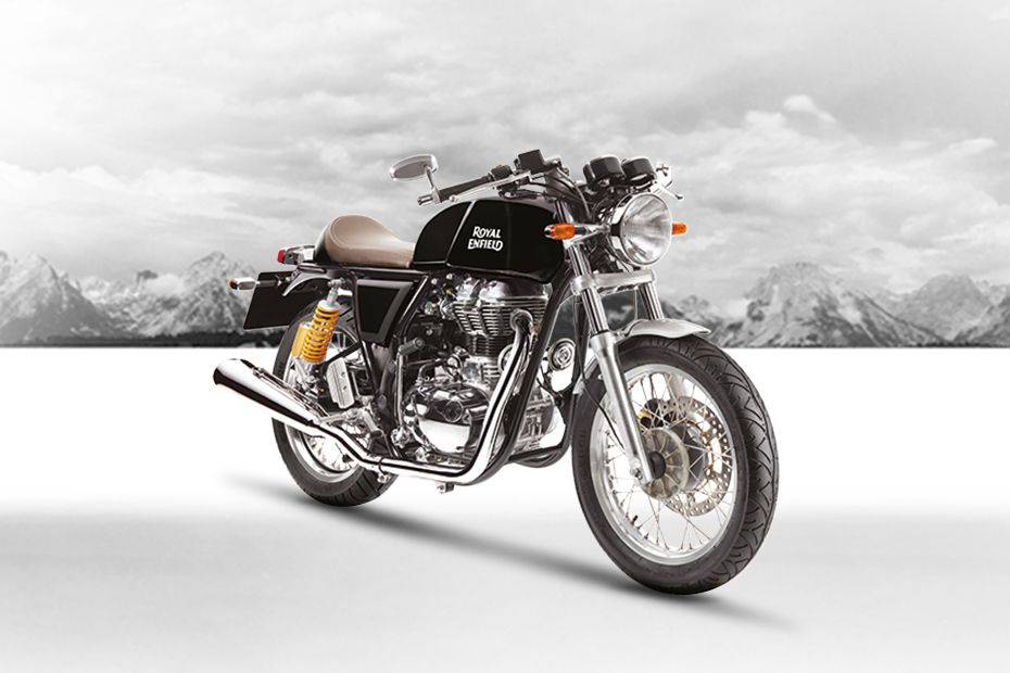 Royal Enfield Continental GT Tampak belakang serong