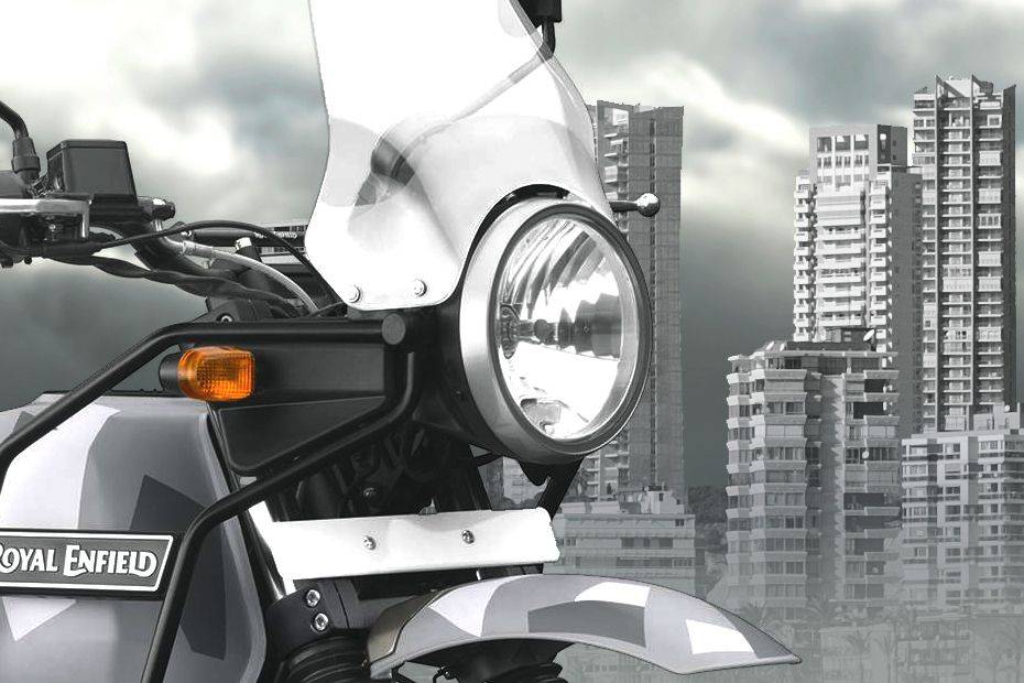 Royal Enfield Himalayan Head Light View Royal Enfield Himalayan Head Light View