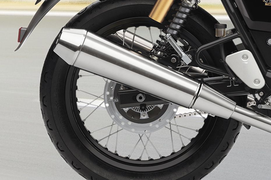 Royal Enfield Continental GT 650 Exhaust View