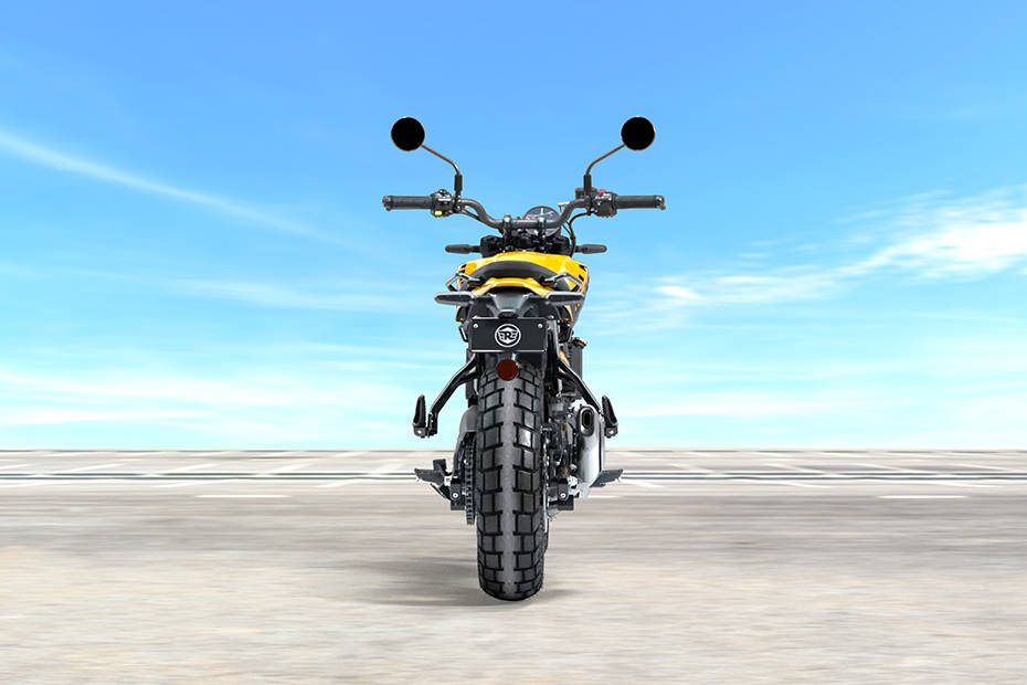 Royal Enfield Guerrilla 450 Rear Viewfull Image Royal Enfield Guerrilla 450 Rear Viewfull Image