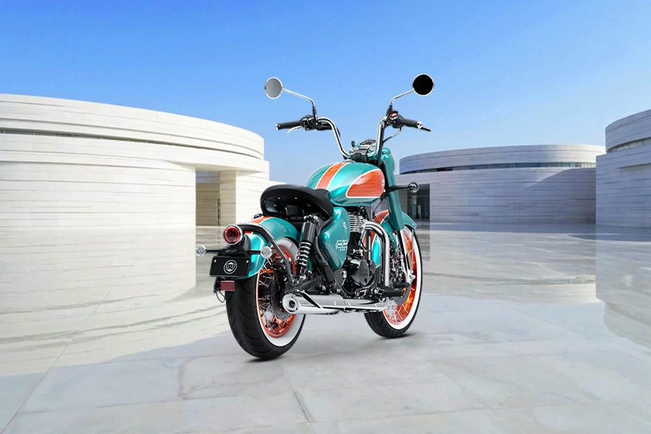 Tampak belakang Royal Enfield Goan Classic 350