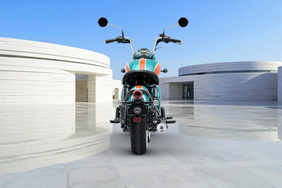 Tampak belakang Royal Enfield Goan Classic 350